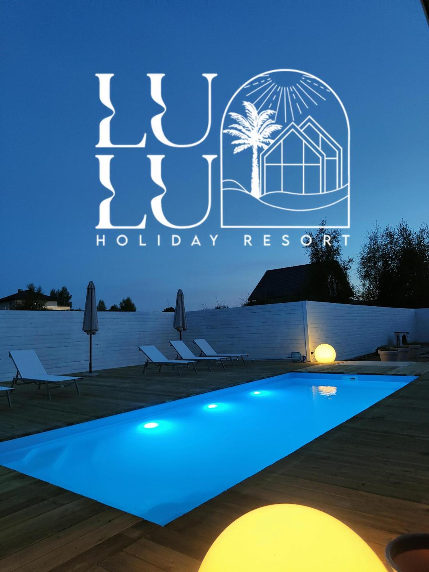 Lulu Holiday Resort Domki Z Podgrzewanym Basenem Mielno  Extérieur photo